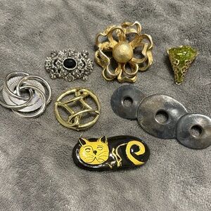 Vintage Brooch and Pin Collection